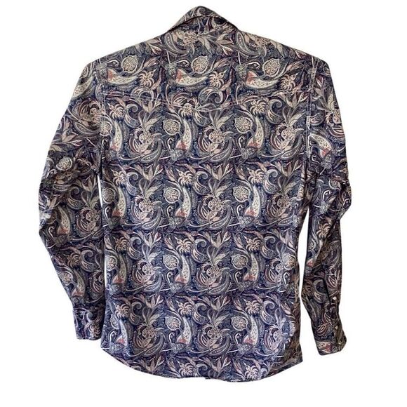 Wrangler 20X Advanced Comfort Long Sleeve Shirt Pearl Snap Men’s Medium - Picture 3 of 9